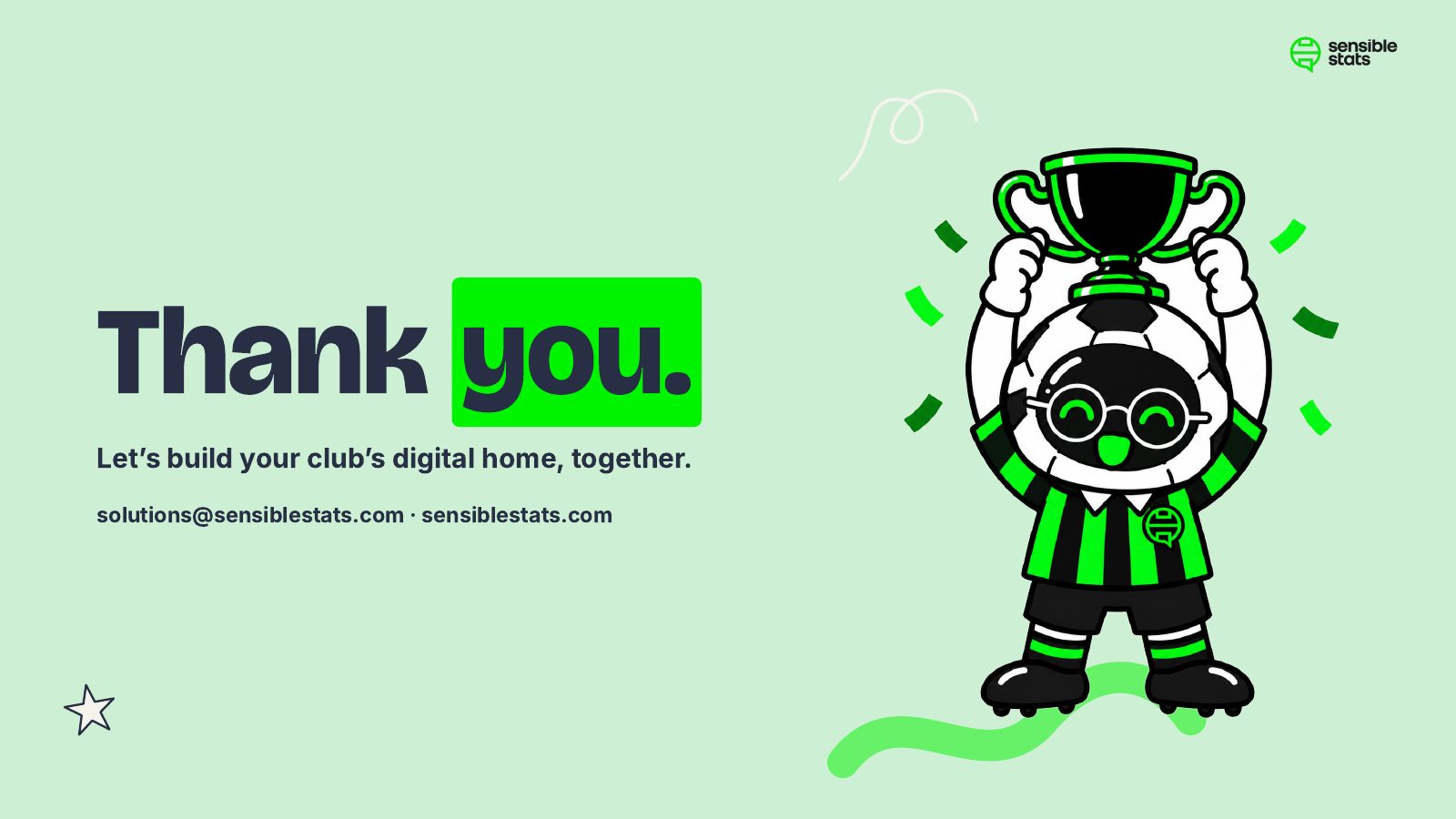 Page 16: Let's build your club's digital home, together